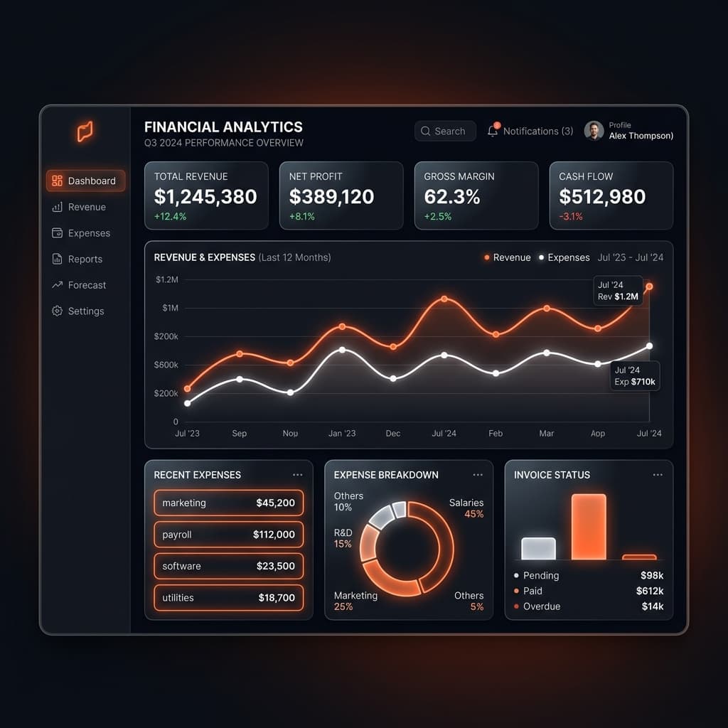 Dashboard Financeiro